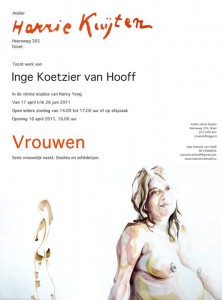 poster flyer exhibition expositie Harry Kuijten Groet