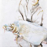 Fisherman 07 | Acrylic on sailcloth | 70x90 cm
