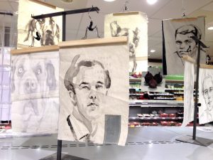 Mark Rutte in Kunst Supermarkt