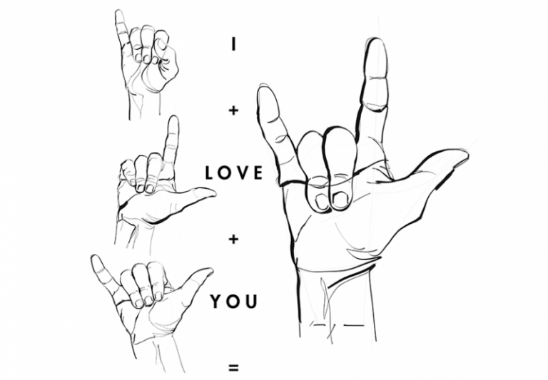 Love Amor Liefde Sign Language Hands