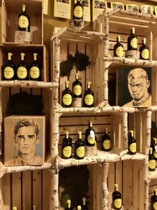 Griezmann & Pogba portraits on winebox | acrylic on wood