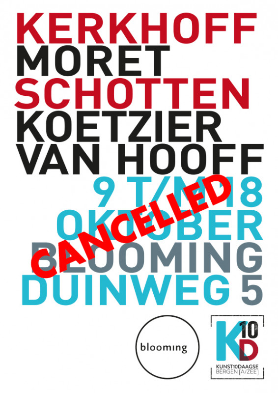 Kunst10daagse gecancelled