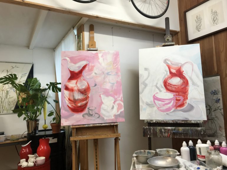 Artwork in Studio