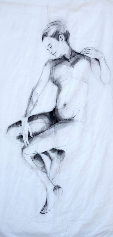 Reclining Woman 1 | Original Artwork | Koetzier van Hooff