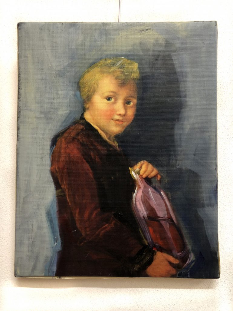 Boy with Bottle