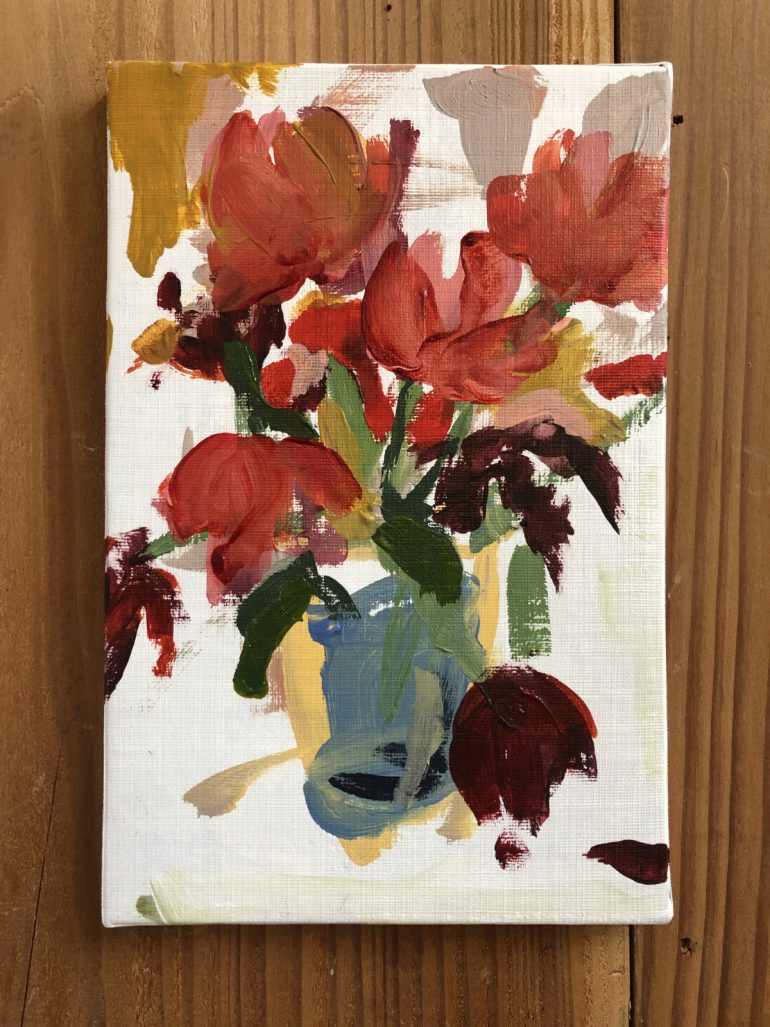 Red Flowers | Original Artwork