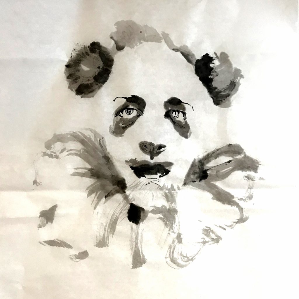 Ink Human Animal Portraits