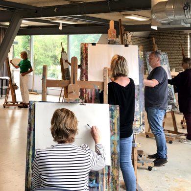 Portret - Model tekenen | tekenles Alkmaar