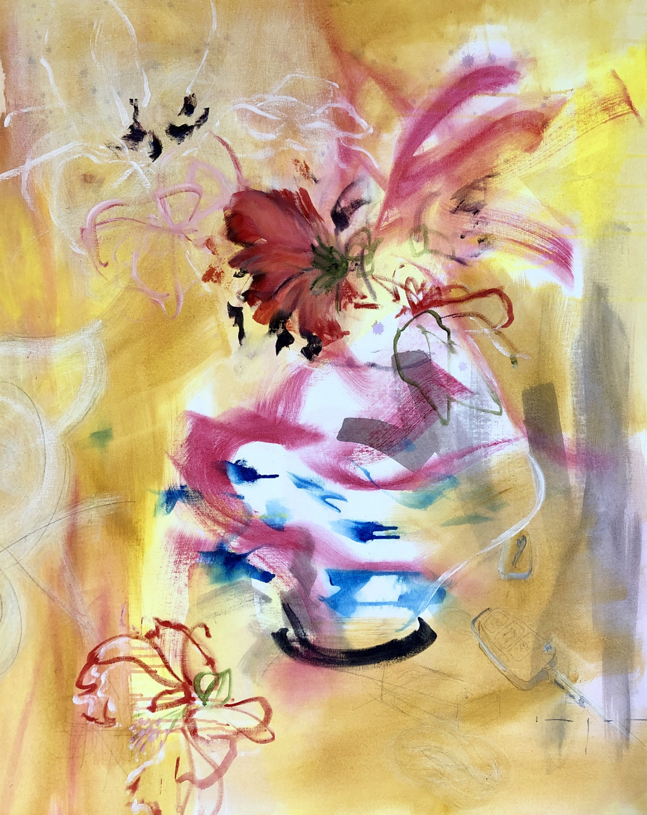 Verbloemen Flower Painting