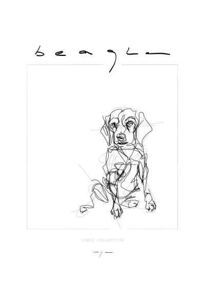 Beagle | Dog | Art Print