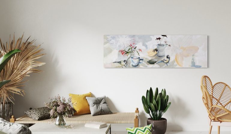 Birds and Flowers Still life - Image 3